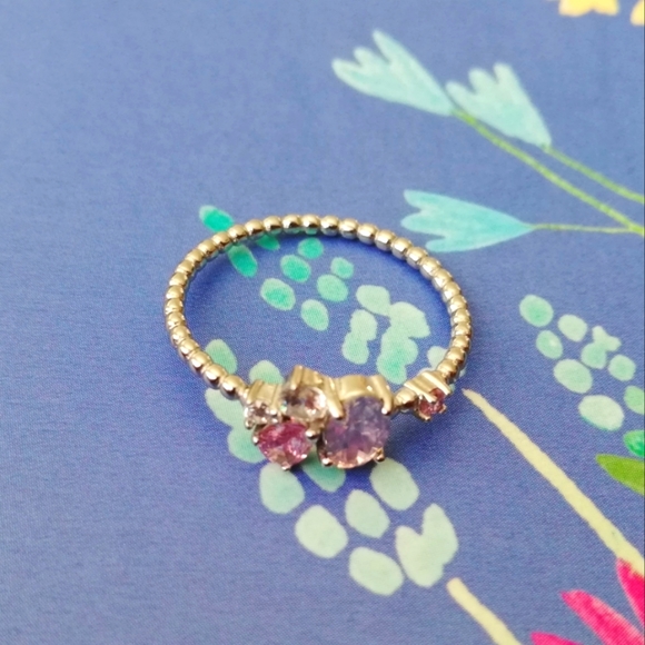 Moonstone Sterling Silver Ring. Size 8. - Picture 6 of 6